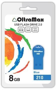 USB флэш-накопитель OLTRAMAX OM-8GB-210-синий