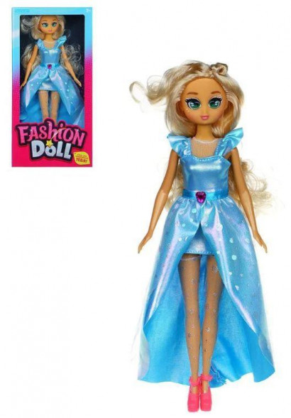 Игрушка ИГРОЛЕНД 267-911 Кукла Fashion doll, 29см, PVC, полиэстер, 20х31х5см, 8 диз.