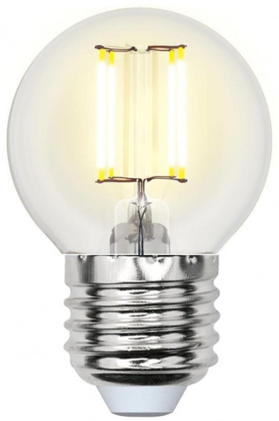 G (Лампы-глобы) UNIEL (UL-00000196) LED-G45-6W/WW/E27/CL PLS02WH