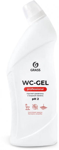 GRASS 125535 WC-gel Professional для сан.узлов (флакон 750мл)
