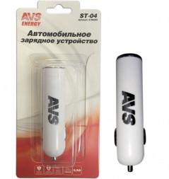 AVS USB 1 порт ST-04 (0.9А)