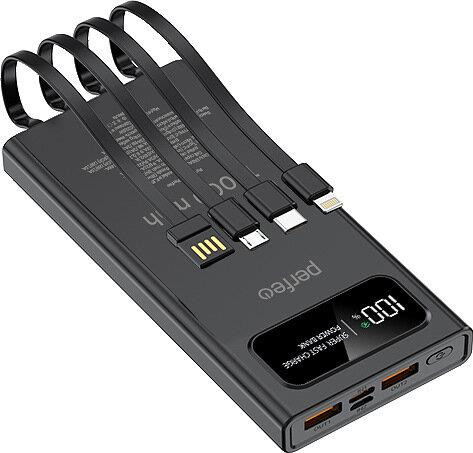 Повербанк PERFEO (PF_E1631) Universal - 10000mah, черный