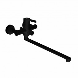 Смеситель GOTA ROCIO G016094-GOTA Black&amp;White Смеситель д/ванны с длинным изливом черный