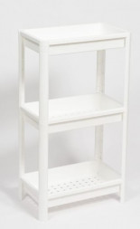 Этажерка VIOLET Этажерка VIKEA широкая 3-х ярусная (белая) 781306