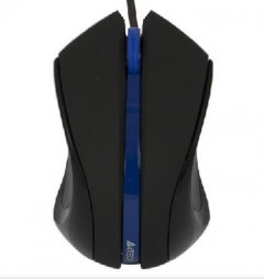 Мышь проводная A4TECH Q3-310-6 USB черный/синий