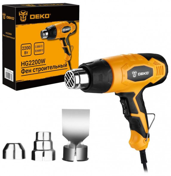 Строительный фен DEKO HG2200W 063-4200
