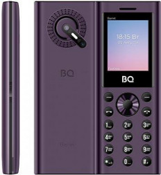 Телефон мобильный BQ 1858 Barrel Purple/Black