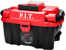 Пылесос строительный аккумуляторный P.I.T. Пылесос аккум. Бесщёточный PVC20H-10A SOLO (20В, 10л, 1 м³/мин, 3в1: сух/влаж уборка, выдув) P.I.T. Пылесос аккум. Бесщёточный PVC20H-10A SOLO (20В, 10л, 1 м³/мин, 3в1: сух/влаж уборка, выдув)