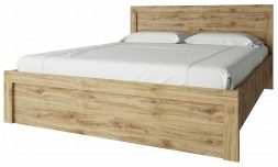 Модульная мебель АНРЭКС DOORSET Кровать 120. Цвет ДУБ НАВАРРА (3 уп.)