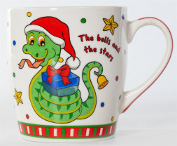 Кружка OLAFF 246-08008 УДАЧИ ВО ВСЁМ, 270мл, микс 4 декора 56940