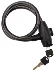 Разное ЧЕТЫРЕ СЕЗОНА (79-0366) ТРОСОВЫЙ ЗАМОК 65 СМ, ЧЕРНЫЙ