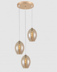 СВЕТИЛЬНИКИ ПОТОЛОЧНЫЕ, ЛЮСТРЫ RITTER 52535 6 FORLI 190/1 3хE27