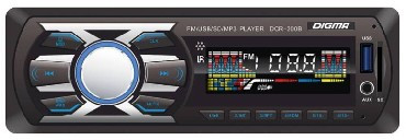 Автомагнитола DIGMA DCR-300B
