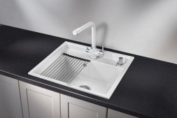 Мойка кухонная GRANULA KS-6003 АРКТИК кварц