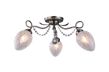 Светильник ESCADA 584/3P E14*40W ANTIQUE BRASS