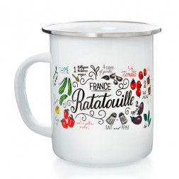 Кружка ЭСТЕТ ЭТ-72597 Кружка &quot;Рататуй&quot; 0.5 л