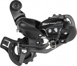 Аксессуары для велосипедов SHIMANO Переключатель задний SHIMANO Tourney TX ARDTX800SGSL 7/8 speed,без упаковки,черный H000015401