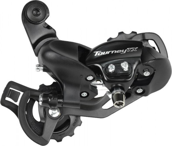 Аксессуары для велосипедов SHIMANO Переключатель задний SHIMANO Tourney TX ARDTX800SGSL 7/8 speed,без упаковки,черный H000015401