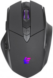 Мышь OKLICK Мышь Оклик 780GW черный оптическая (3200dpi) беспроводная USB для ноутбука (6but)