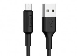 Кабель HOCO (6957531080121) X25 USB (m)-microUSB (m) 1.0м - черный