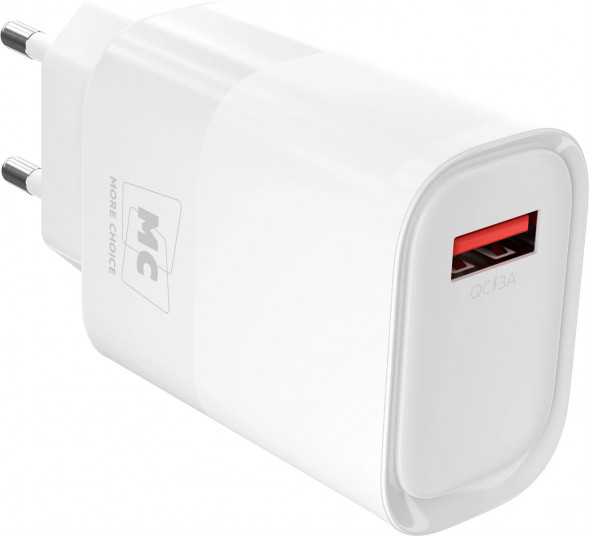 СЗУ MORE CHOICE (4620202553409) NC09a СЗУ 1USB 3.0A QC3.0 15W , белый