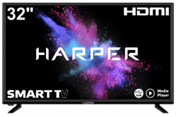 LED-телевизор HARPER 32R690TS SMART TV БЕЗРАМОЧНЫЙ