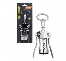 Штопор MALLONY Штопор SEMPLICE, сплав цинка хромированный (984038)