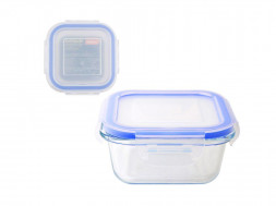 Контейнер MALLONY Контейнер CRISTALLINO, 500 мл из жаропрочного стекла с крышкой из пластмассы,темп режим -40 до +300С (003125)