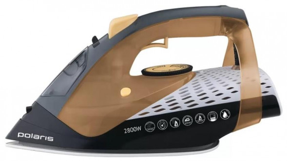 Утюг POLARIS PIR-2860AK черный/оранжевый