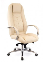 Кресло компьютерное EVERPROF DRIFT M Кожа Бежевый