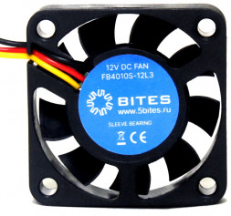 вентилятор 5BITES FB4010S-12L3 40X10 / SLEEVE / 5000RPM / 3P