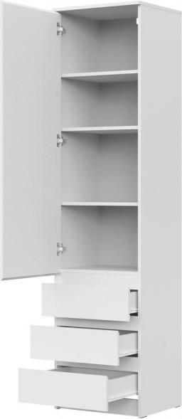 Шкаф-пенал НК-МЕБЕЛЬ STERN шкаф-пенал ШКЯ-1 Белый 72678277 (2 кор.)