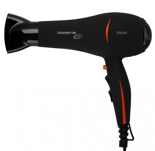 Фен POLARIS PHD-2038TI черный