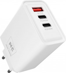 СЗУ MORE CHOICE (4620202555632) NC90 1USB+2Type-C 3.0A PD 45W White
