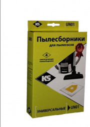 Пылесборники KS UN-01 синтетика комл. 4шт.