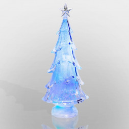 Фигура интерьерная NEON-NIGHT (513-026) ФИГУРА НА ПОДСТАВКЕ "ЕЛОЧКА СО ЗВЕЗДОЙ" 37 СМ