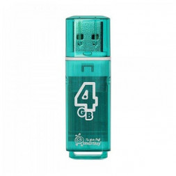 USB флеш SMARTBUY (SB4GBGS-G) 4GB GLOSSY SERIES GREEN