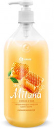 GRASS 126101 Milana молоко и мед с дозатором (флакон 1000мл)