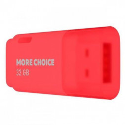 флэш-накопитель MORE CHOICE (4610196407468) MF32 USB 32GB 2.0 Red