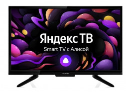 Телевизор YUNO ULX-24TCS221 черный SMART TV