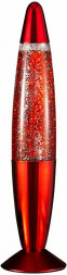 Декоративный светильник с движущимися блестками внутри СТАРТ АВАТАР красный