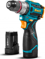 Дрель-шуруповерт аккумуляторная BORT BAB-16U (2x2А.ч)