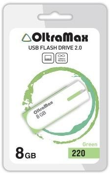 USB флэш-накопитель OLTRAMAX OM-8GB-220-зеленый