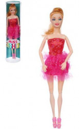 Игрушка ИГРОЛЕНД 267-733 Кукла шарнирная, 29см, PP,PVC, полиэстер, 8х32,5х5см, 2-6 дизайнов