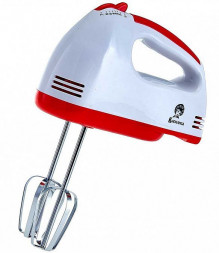 Миксер ВАСИЛИСА МК2-180 белый с красным