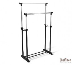 Вешалка SHEFFILTON SHT-WR4150 черный/черный муар/хром лак (899484)