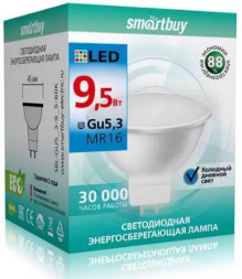 Лампочка SMARTBUY (SBL-GU5_3-9_5-60K) 9.5W/6000K/GU5.3