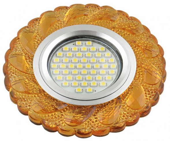 ЭЛЕКТРИКА FAMETTO (UL-00003897) DLS-L147 GU5.3 GLASSY/GOLD