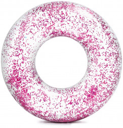 Круг для плавания INTEX Круг надувной для плавания 107х27см. Прозр.блеск (2 вида) Новый дизайн (в коробке) Арт.56274NP