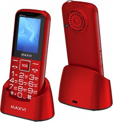 Телефон мобильный MAXVI B21ds up Red